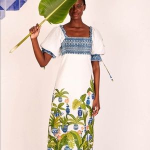 FARM RIO ✨ vase forest dress